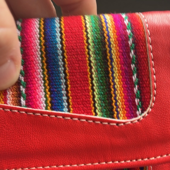NWT Red Boho wallet - Picture 7 of 9